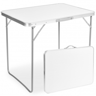 Stół CORN kempingowy składany 80x60 cm biały