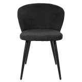 Krzesło tapicerowane KROSBY Czarne