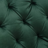 Krzesło Velvet Eliot ciemnozielone