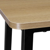 Krzesło typu hoker inudstrialny Kent Modern Oak