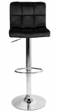 Krzesło obrotowe Arako chrom czarne Velvet